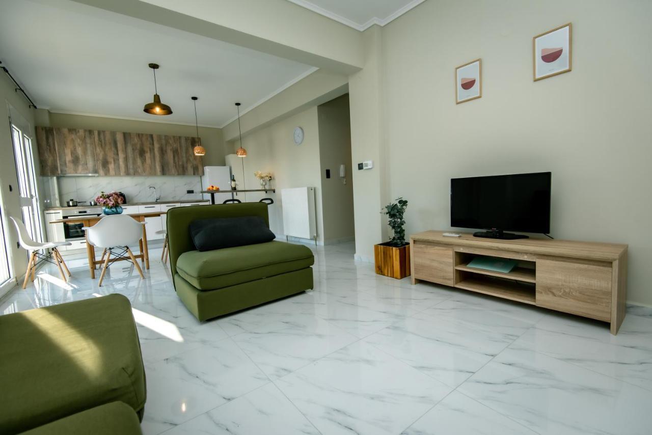 Miracle Luxury Apartments Peraia  ภายนอก รูปภาพ