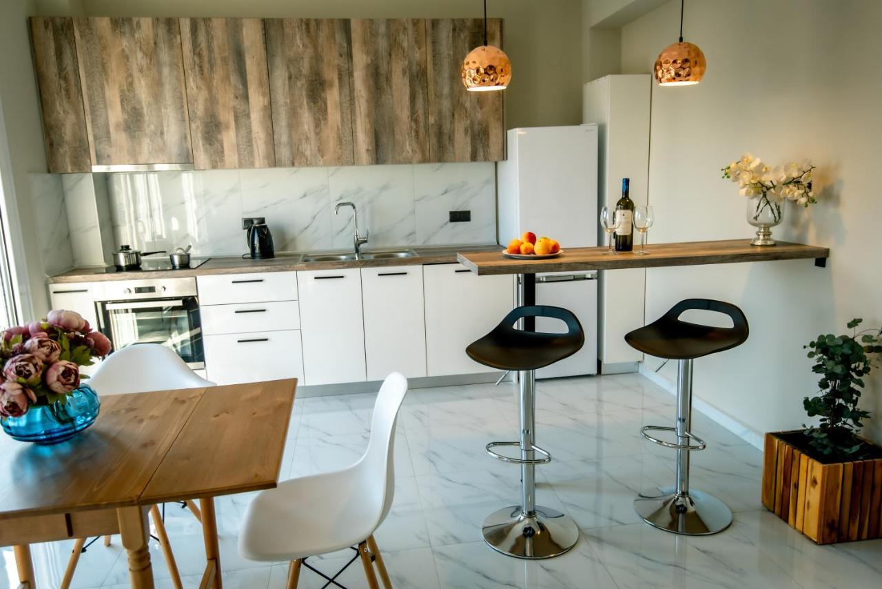 Miracle Luxury Apartments Peraia  ภายนอก รูปภาพ